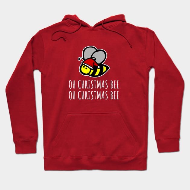 Oh Christmas Bee Hoodie by LunaMay